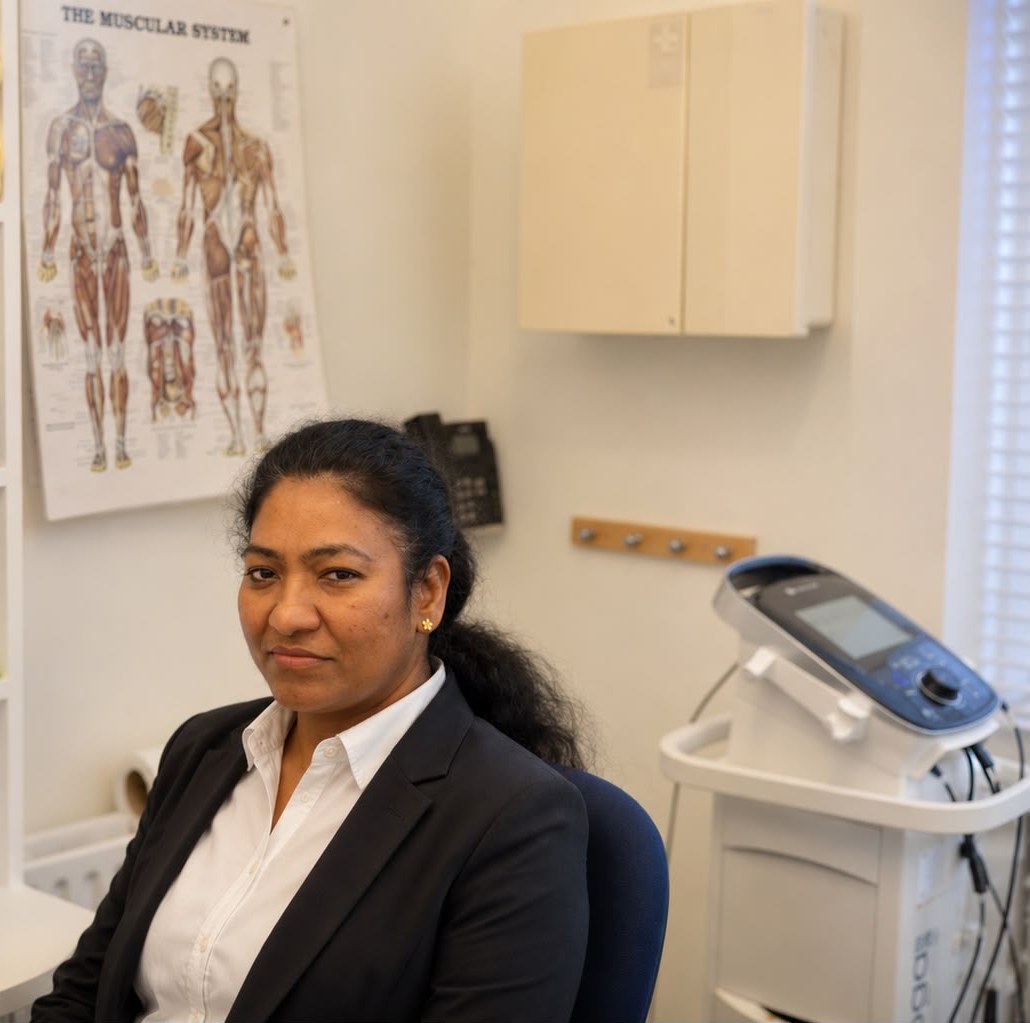 Jency Sudha, Highly Specialist Pelvic Health Physiotherapist and founder of Zyloh Physio